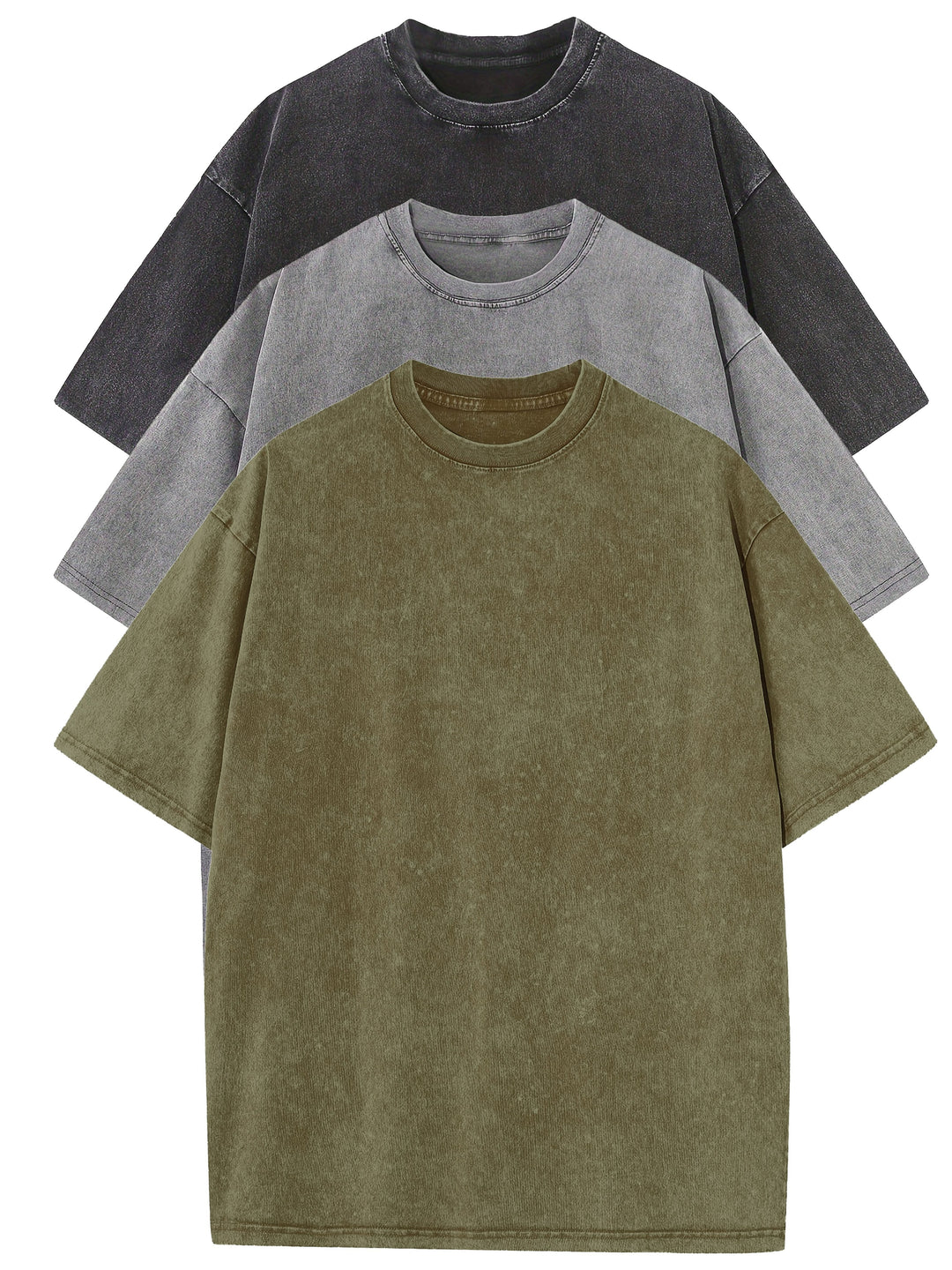Herren Oversize T-Shirt im Vintage Look. Perfekt für urbanen Streetwear im Frühling & Sommer. Stylisches Kurzarm-Shirt.
