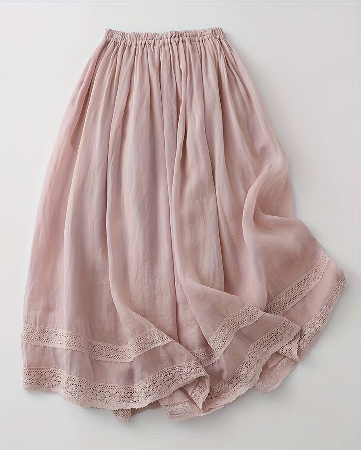 Rosa Damen Retro Petticoat Unterrock, verleiht Kleidern & Röcken elegantes Volumen im Vintage-Stil.
