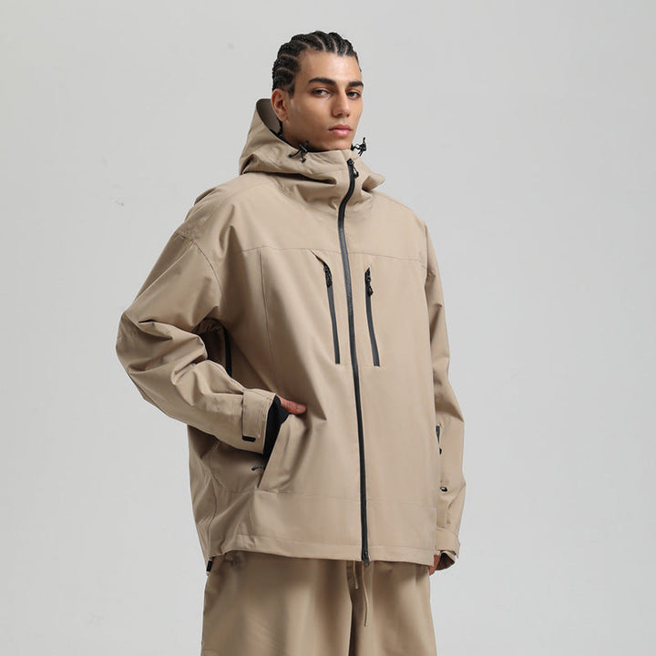 Moderne Herren Winter Sportjacke, warm und atmungsaktiv. Ideal als Skijacke oder Schneejacke für Wintersport.