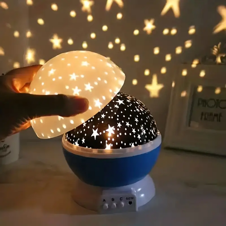 Kinder Nachtlicht Sternenhimmel Projektor für beruhigende Atmosphäre im Kinderzimmer.