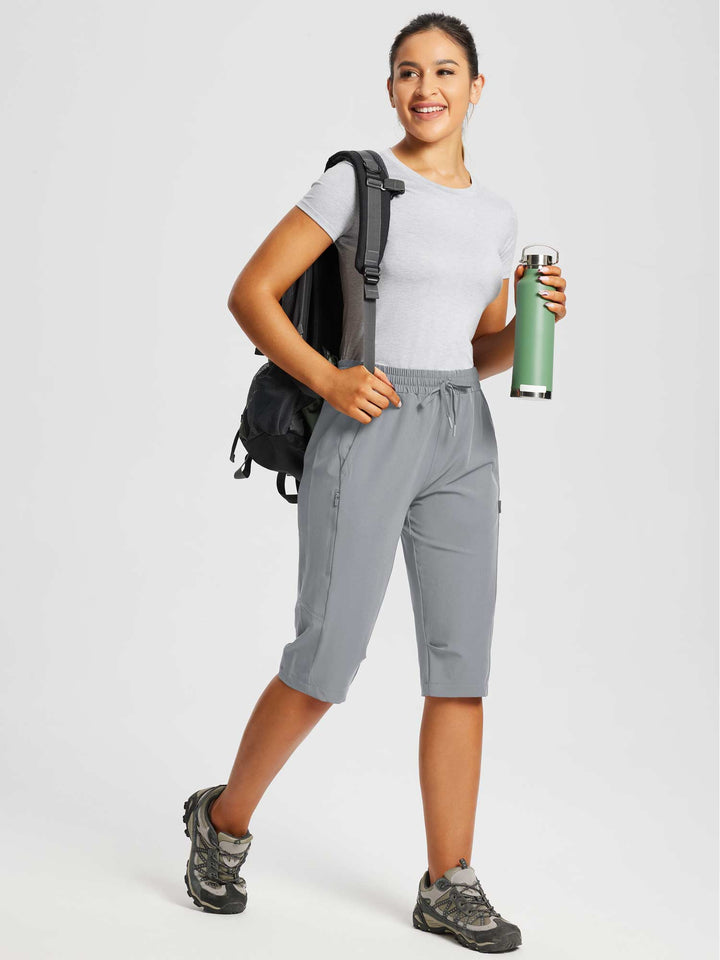 Damen Freizeithose Capri, komfortabel & dehnbar, ideal für jeden Tag.