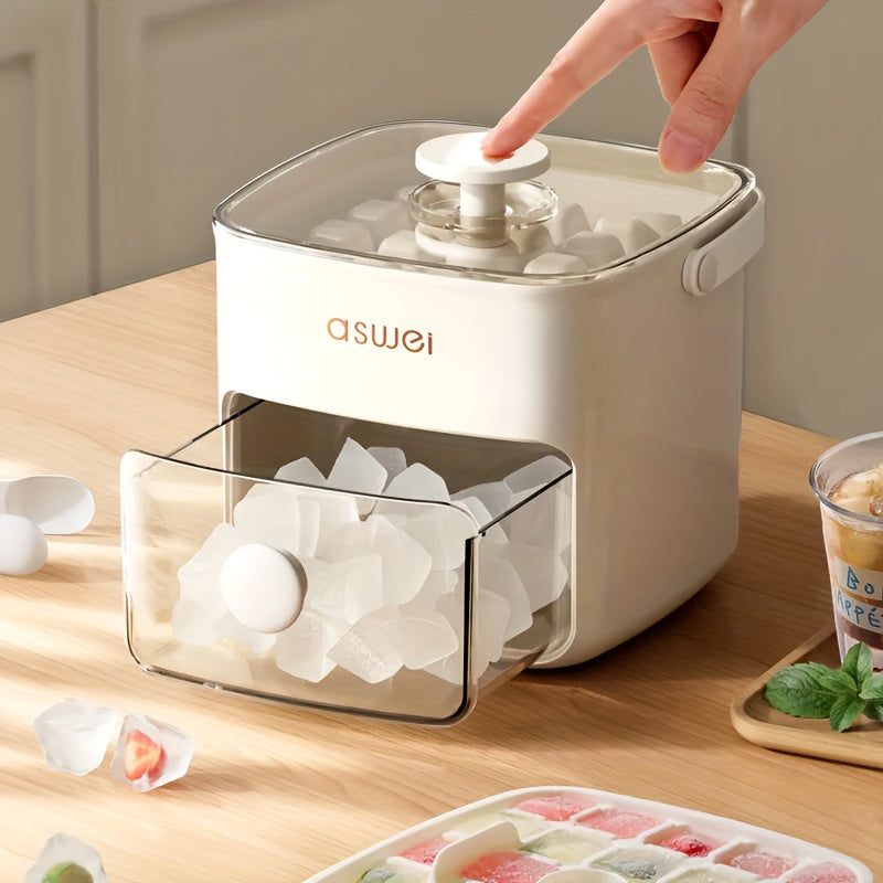 Lebensmittelechter Eiswürfelbereiter/Eismaker für perfekte Eiswürfel & Eisbälle, ideal für Küche & Grillabend.