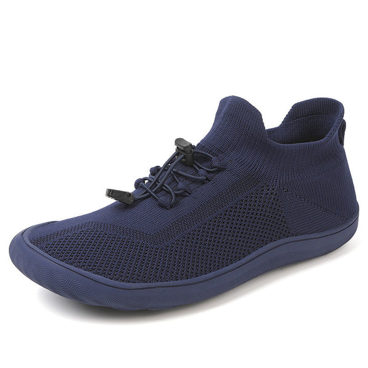 Minimalistische Barfussschuhe, unisex, schwarz, für maximalen Gehkomfort und hohe Flexibilität.