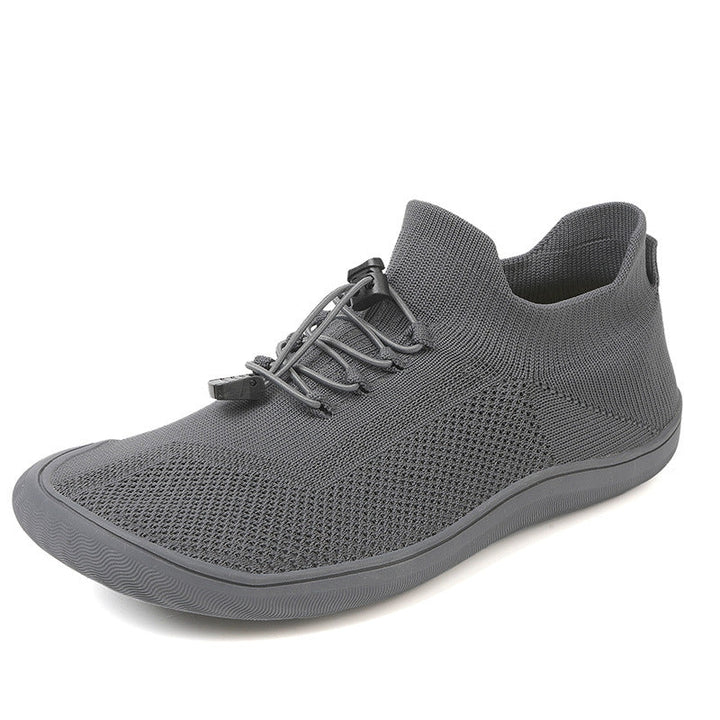 Unisex Barfussschuhe, atmungsaktiv, blau, für natürliches Laufen, Alltag und leichte Outdoor-Aktivitäten.