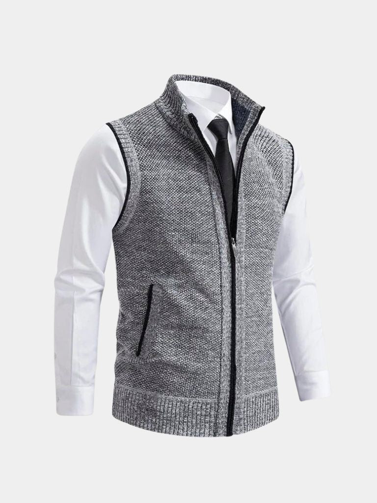 Gepflegtes, elegantes Herrengilet, perfekt als Ergänzung zum Anzug oder Casual-Look.