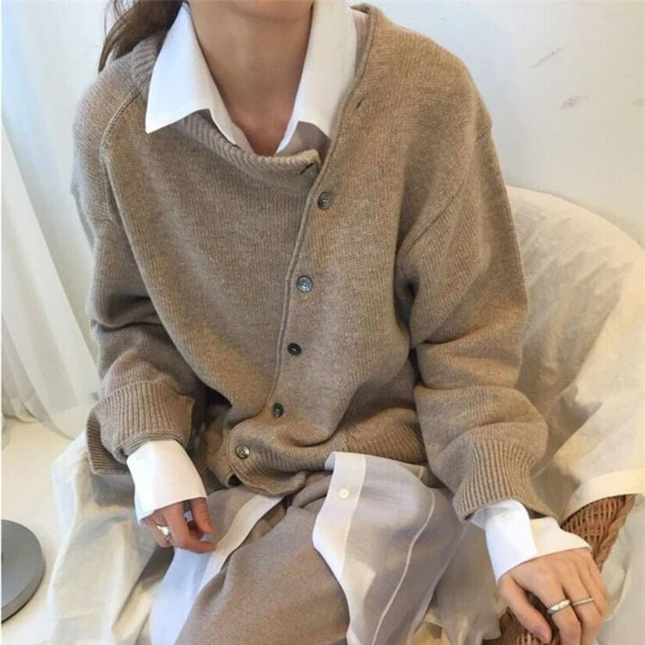 Bequemer Damen Pullover "Johanna" für den Herbst, vielseitig und ideal für den Alltag.