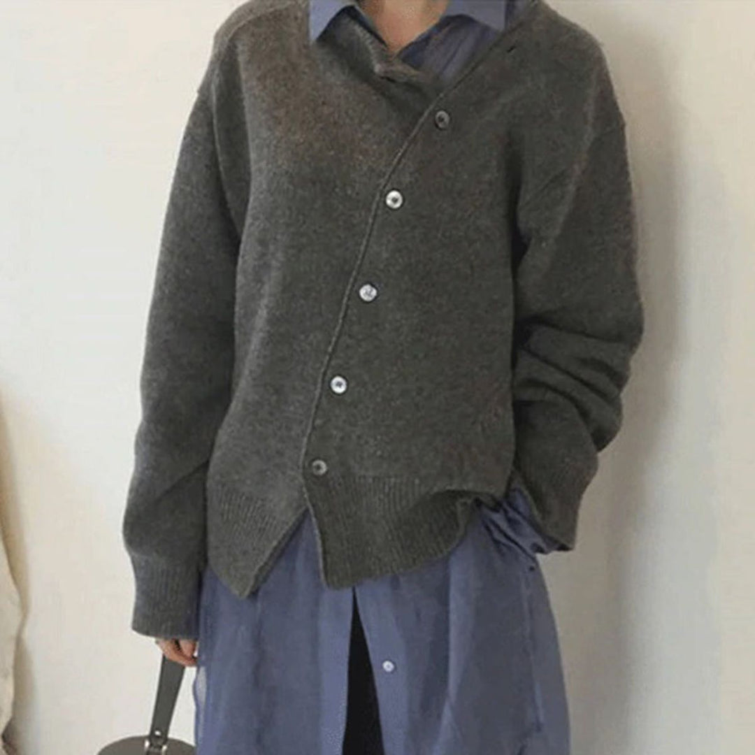 Stilvoller Damen Pullover "Johanna" in eleganter Passform, perfekt für Herbst und Alltag.