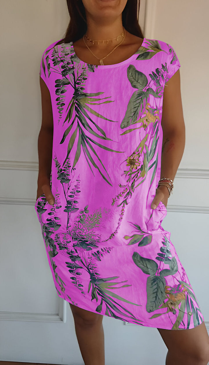 Damen-Businesskleid in Midi-Länge mit langen Ärmeln. Elegantes Herbstkleid für professionellen Auftritt.