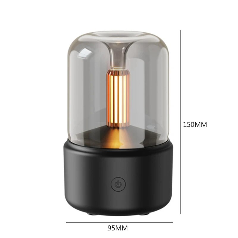 Minimalistischer elektrischer Aromadiffuser & Luftbefeuchter. Perfekt für Aromatherapie, Raumbeduftung und Entspannung im modernen Zuhause.