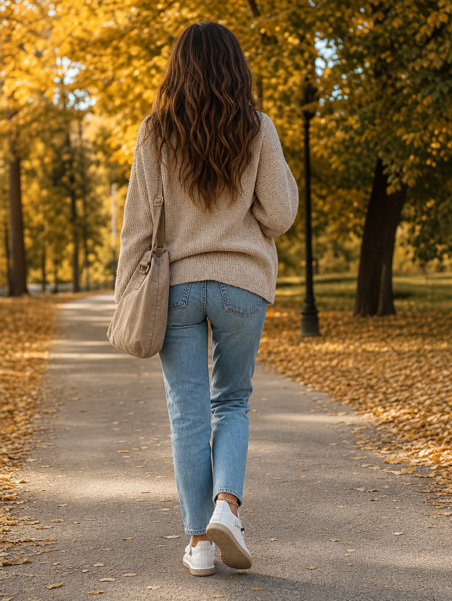 Nahaufnahme: Bequeme Damen Slip-on Sneaker mit atmungsaktivem Obermaterial und EVA-Dämpfung.