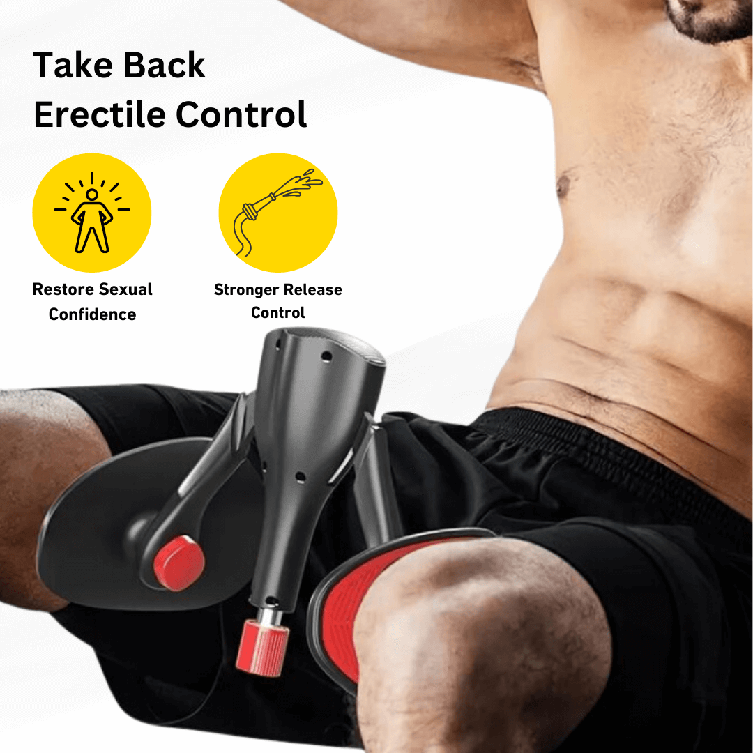 Nahaufnahme des diskreten CoreFlex Beckenbodentrainers für effektive Übungen und besseres Wohlbefinden.