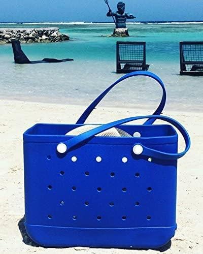 Waschbare Freizeittasche aus EVA mit Belüftung, praktische Strandtasche für Damen.