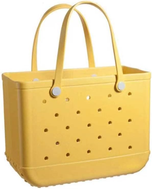 Strandtaugliche EVA-Tasche mit Belüftung, wasserdicht und leicht, für Damen.