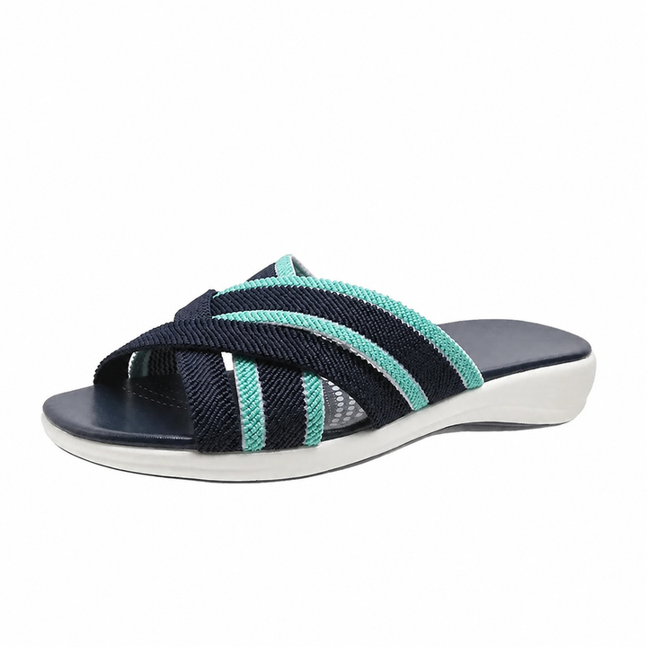 FOAMCLOUD Damensandalen für bequemes Laufen, stilvolle leichte Plattform Sommerschuhe in verschiedenen Farben.