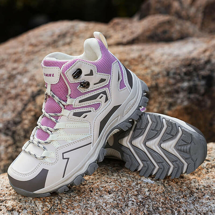 Leichte Unisex Trekking-Schuhe für Damen, bequem & mit optimaler Traktion auf Outdoor-Wegen.