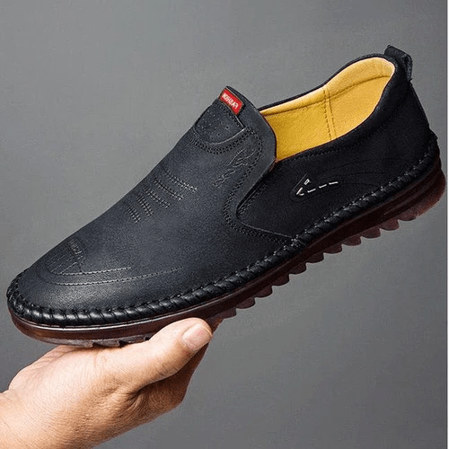 Robuste Lorenzo Herren-Freizeitschuhe, bequeme orthopädische Schuhe für langanhaltenden Tragekomfort.