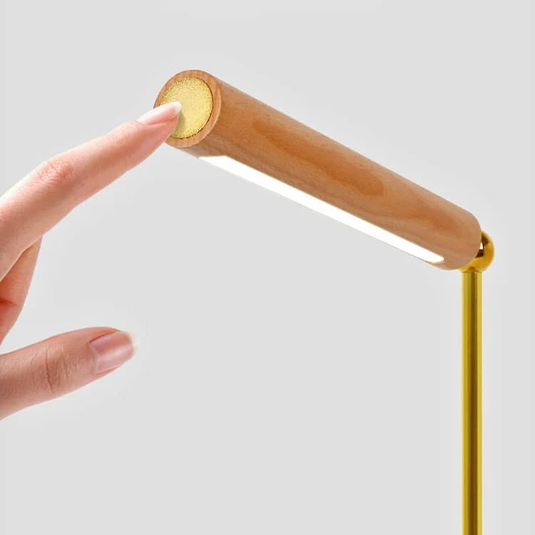 Vielseitige Holz-LED-Lampe, flexibel & magnetisch; ideale Ambientebeleuchtung für jedes Zimmer.