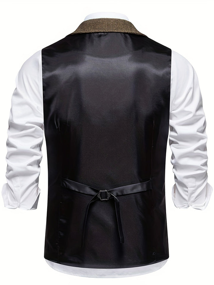 Elegantes Herren-Accessoire: Weste für Business, festliche Anlässe & Abendmode.