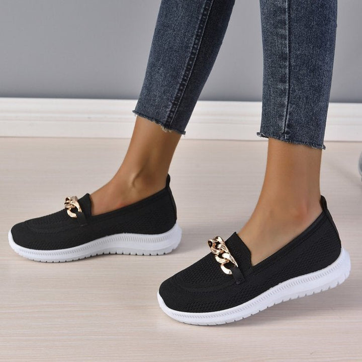 Atmungsaktive Damen Schlupfschuhe. Leichte, bequeme Komfort-Sneaker für den Sommer & Alltag.