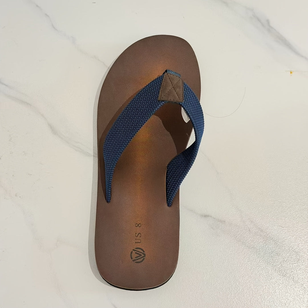 Komfortable Zehentrenner Sandalen für Männer. Bequeme Badeschuhe für Pool, Strand & Freizeit.