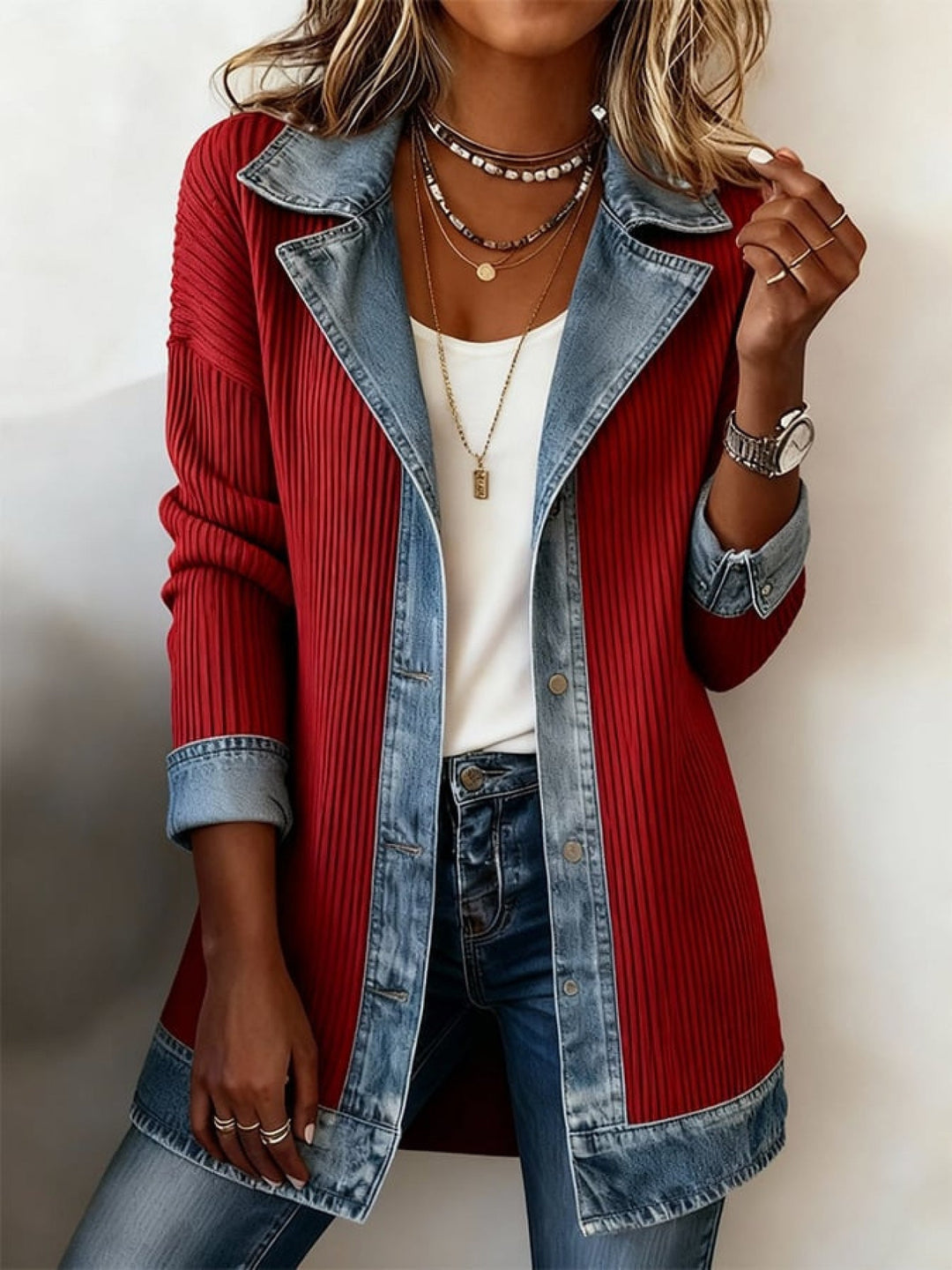 Vielseitiger Damen Business Blazer, stilvoll & bequem für jede Gelegenheit und Alltagsmode.