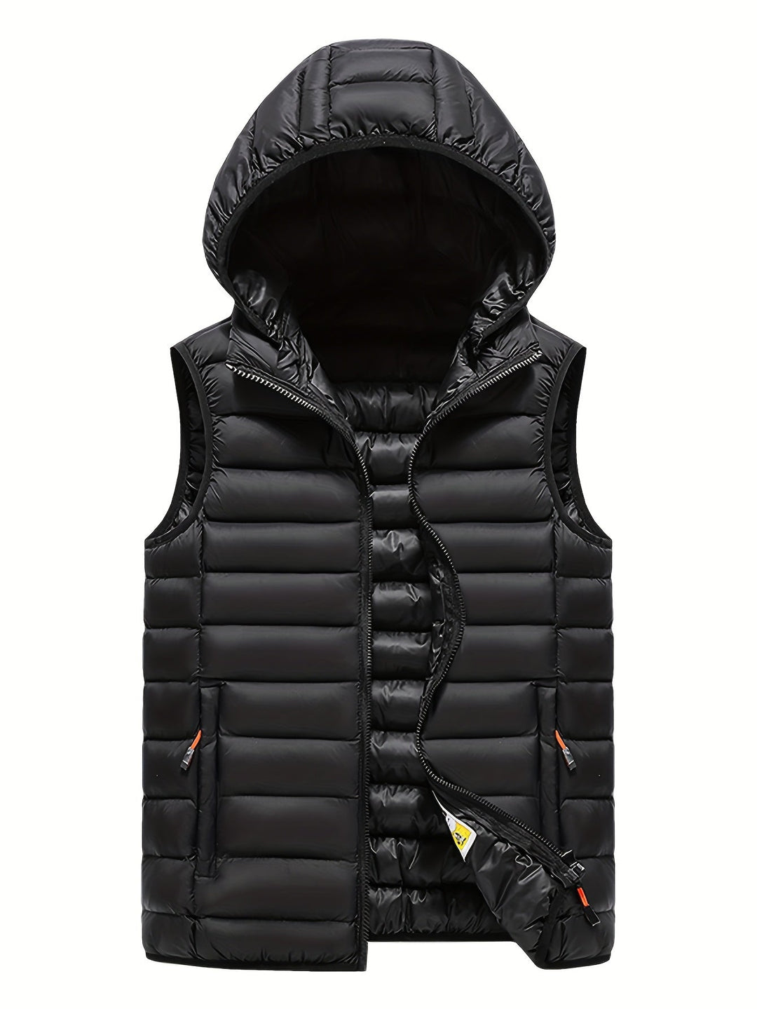 Leichte Herren Steppweste mit Kapuze, perfekt als Lagenlook oder Outdoor-Begleiter.