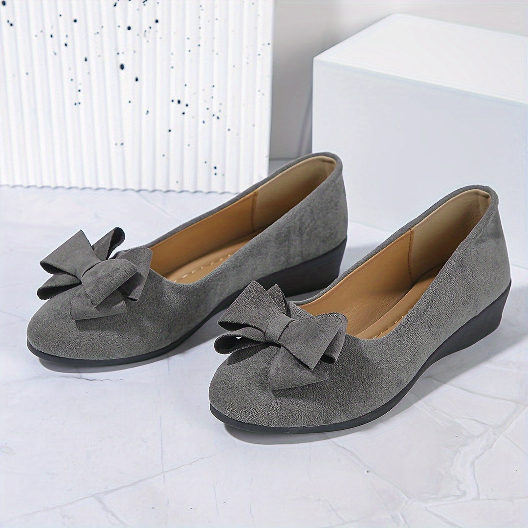 Luxuriöse Damen Ballerinas, gepolsterte Sohle für ein schwebendes Gehgefühl.