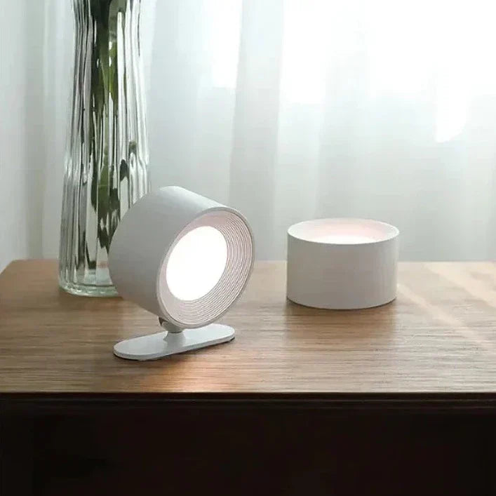Stilvolle kabellose LED-Wandleuchte, dimmbar, ideal für Schlafzimmer und Wohnzimmer.