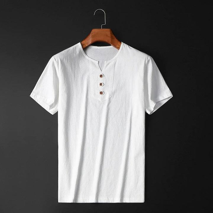 Komfortables Herren Freizeit T-Shirt, leicht und atmungsaktiv. Ideales Kurzarmshirt mit lockerer Passform für den Alltag.