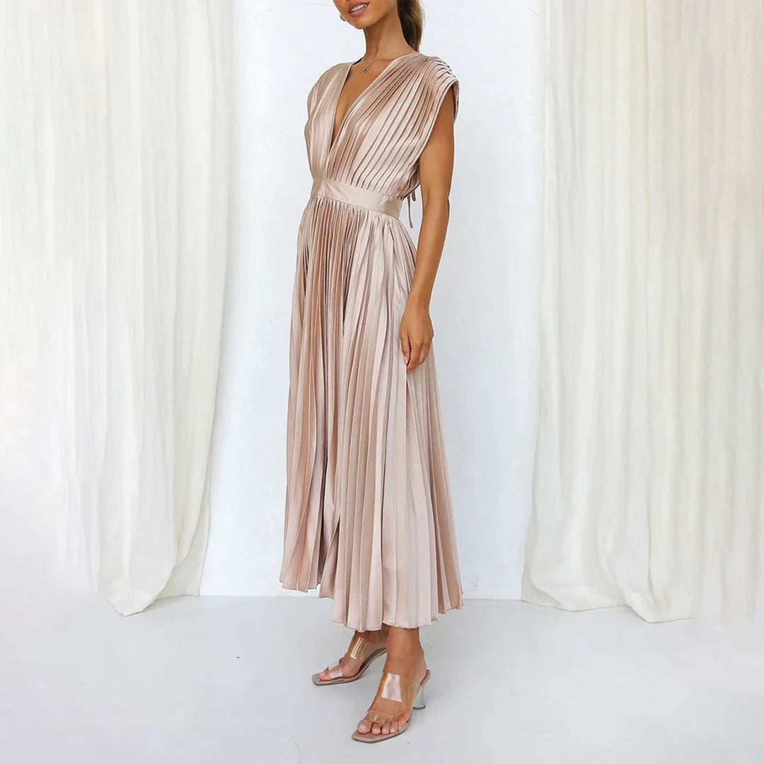 Festliches Damen Abendkleid, zeitlos elegant und komfortabel, perfekt für Partys & Events.