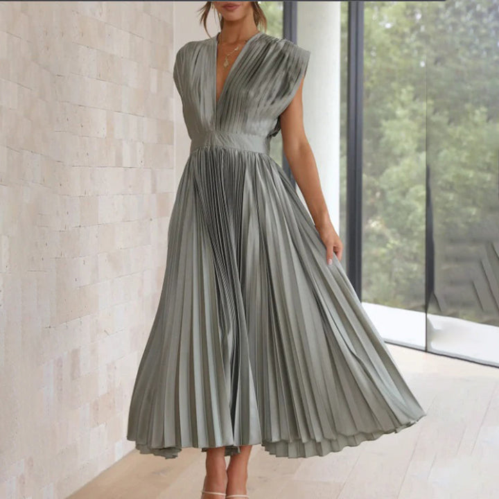 Bequemes Damen Anlasskleid, festlich & elegant. Ideal für Feiern, Partys und Winterveranstaltungen.
