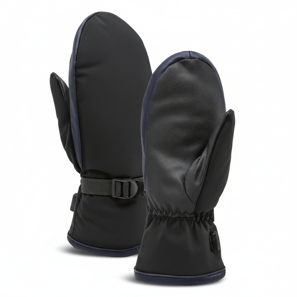 Elektrische Wärmehandschuhe für Herren & Damen mit 3 Heizstufen, USB-aufladbar, ideal für kalte Wintertage.