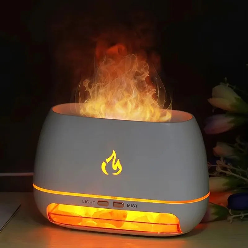Himalaya-Salz Aroma-Diffuser mit LED Stimmungslicht für Meditation, Entspannung & gesunden Raumduft. Ideales Geschenk.