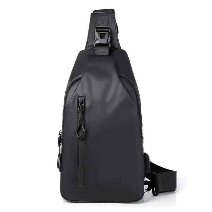 Verstellbare Herren Crossbody-Schultertasche, perfekt als Reise- oder Alltagstasche für Unterwegs, geräumiges Hauptfach.
