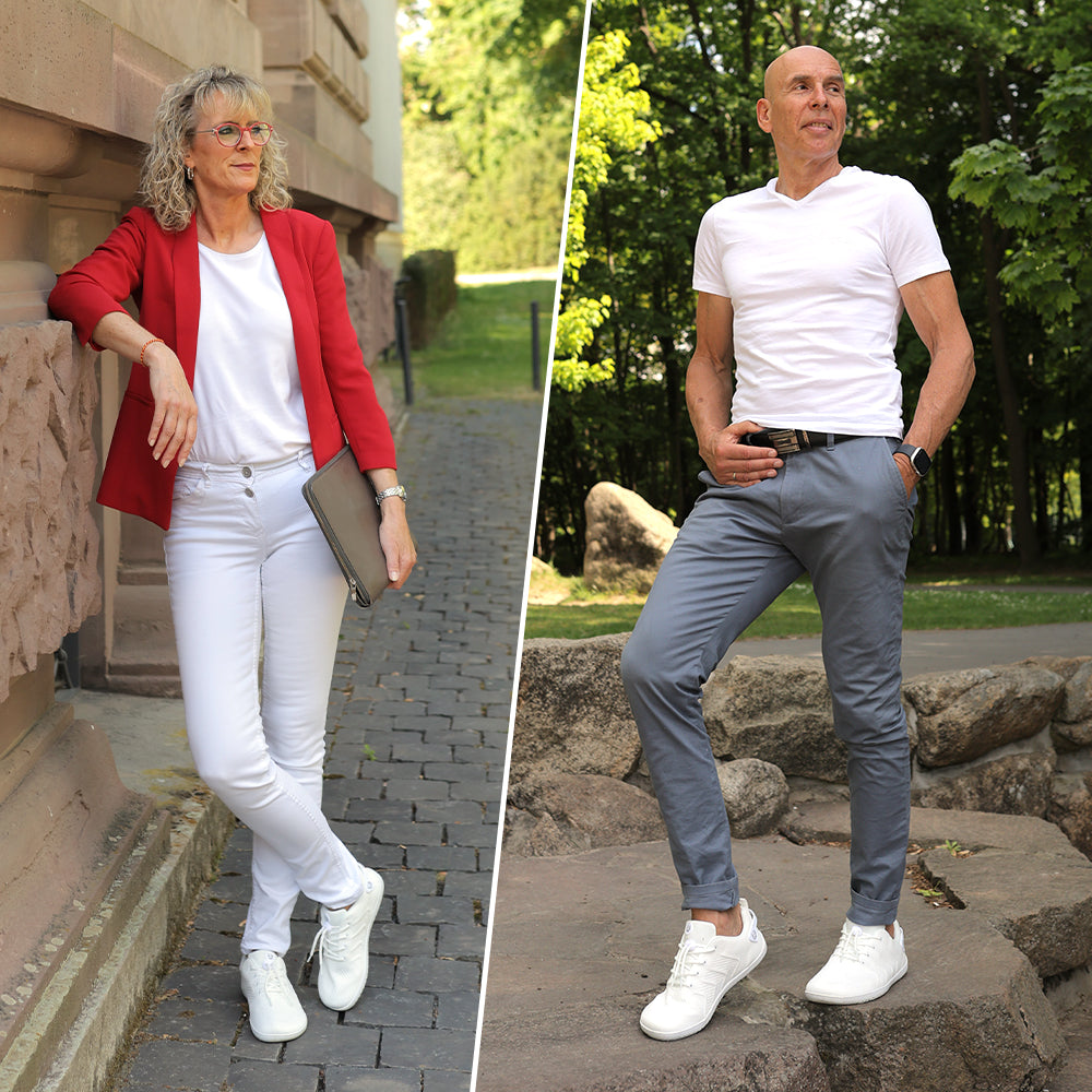 Ergonomie: Ergonomischer Herren Barfußsneaker, unterstützt natürliche Fußbewegung & Haltung.