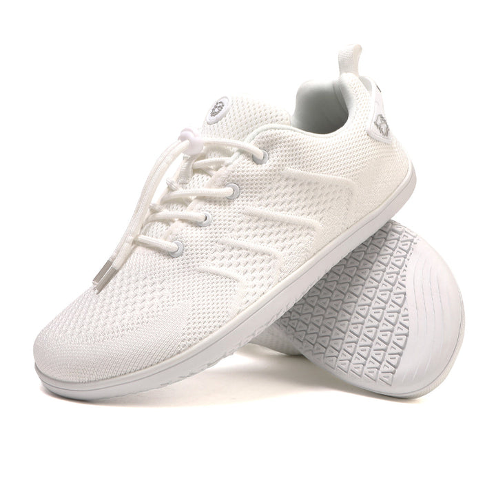 Paar Schuhe: Zwei sportliche Herren Barfußsneaker, atmungsaktiv & leicht, ideal für Training.