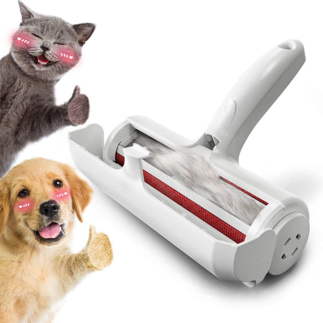 Tierpflege Zubehör: Hochwertige, wiederverwendbare Fusselrolle zur Entfernung von Hunde- & Katzenhaaren.