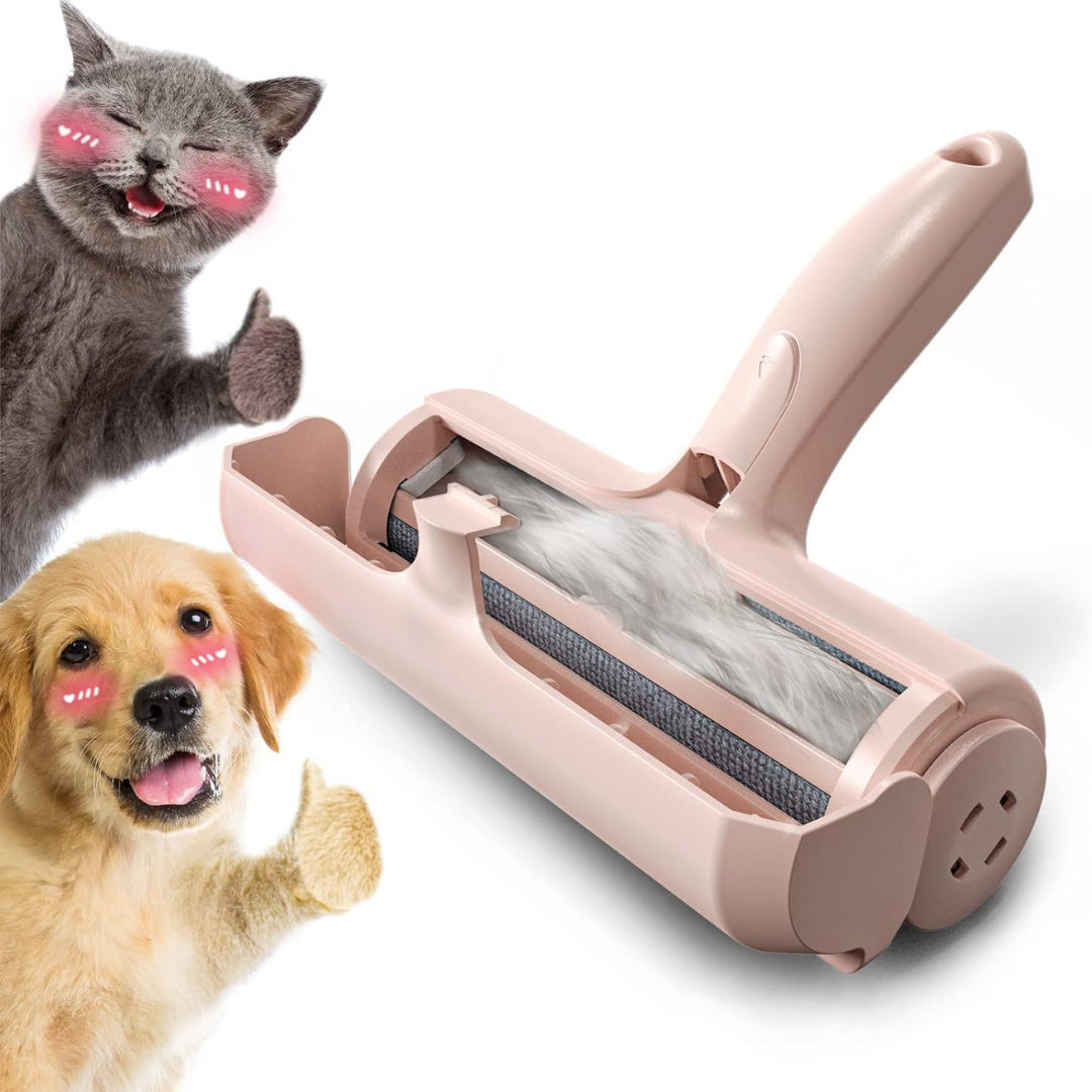 Haustierhaarentferner für Katzen- & Hundehaare. Innovative Fusselrolle zur schnellen Reinigung von Textilien.