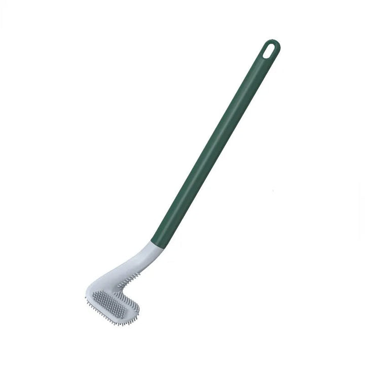Set: Hygienische Toilettenbürste mit Halter für Tiefenreinigung & stilvolle Badezimmeraccessoires.