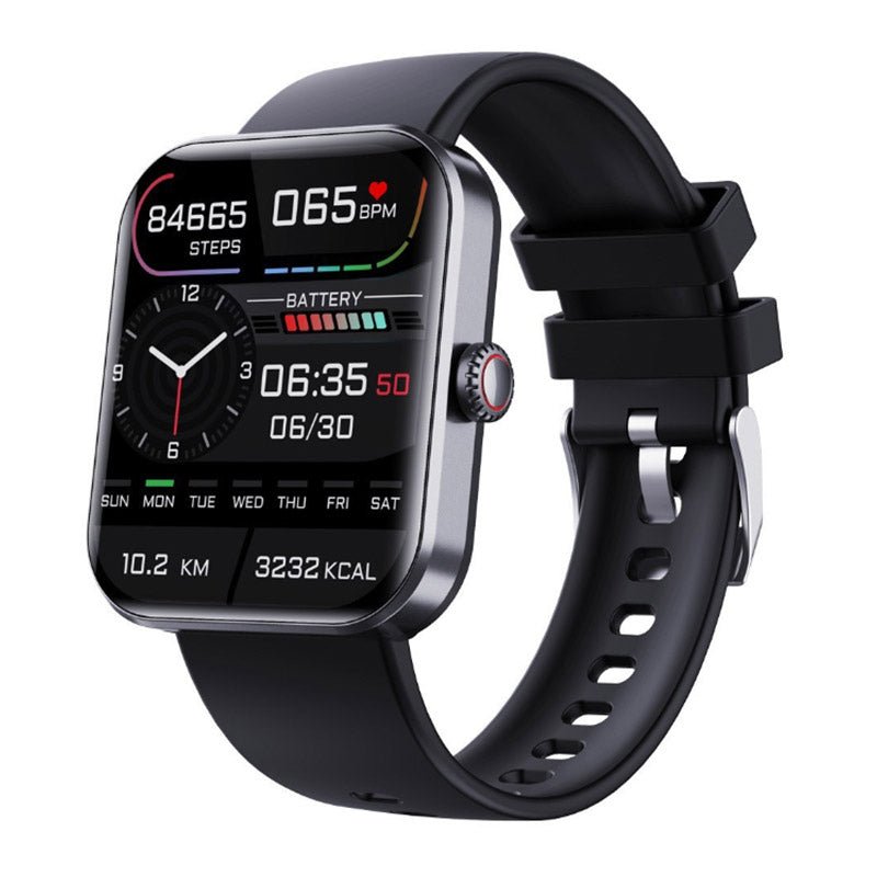 Unisex Smartwatch mit Herzfrequenz-Sensor für iOS & Android. Ideal als Fitness-Tracker und Gesundheitsuhr.