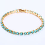 Gold Hellblau