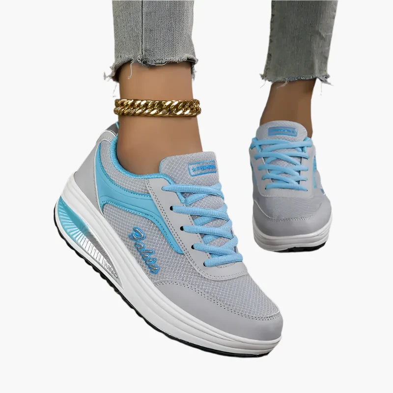 Fashion Damen Sportschuhe, bequem & modern. Diese sportlich-eleganten Sneaker sind perfekt für den urbanen Alltag.