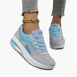 Grau mit Blau