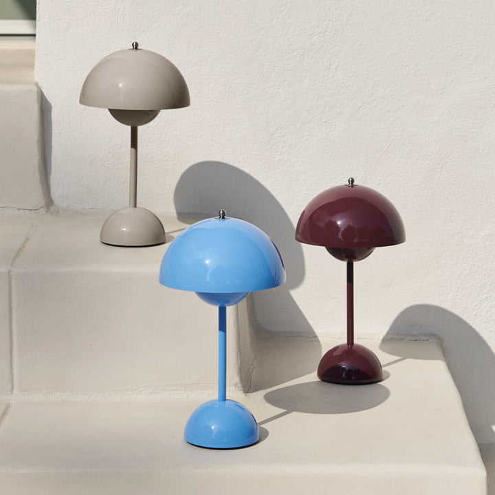 Moderne kabellose LED Tischlampe, dimmbar, Home Dekor, schafft eine Wohlfühlatmosphäre.