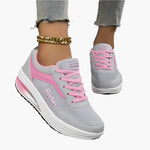 Grau mit Rosa