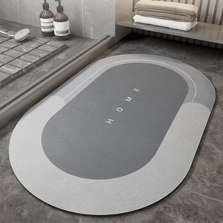 Komfortable Badematte für das Badezimmer, schnelltrocknend und rutschfest, mit hoher Saugfähigkeit.