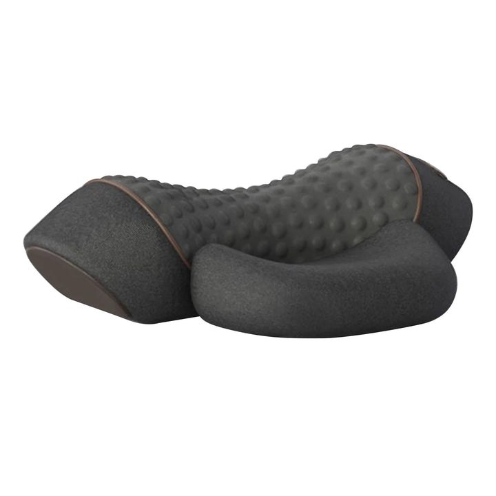 Ergonomisches Nackenwärmekissen bietet sofortige Schmerzlinderung & Nackenstütze. Perfekt für Wellness.