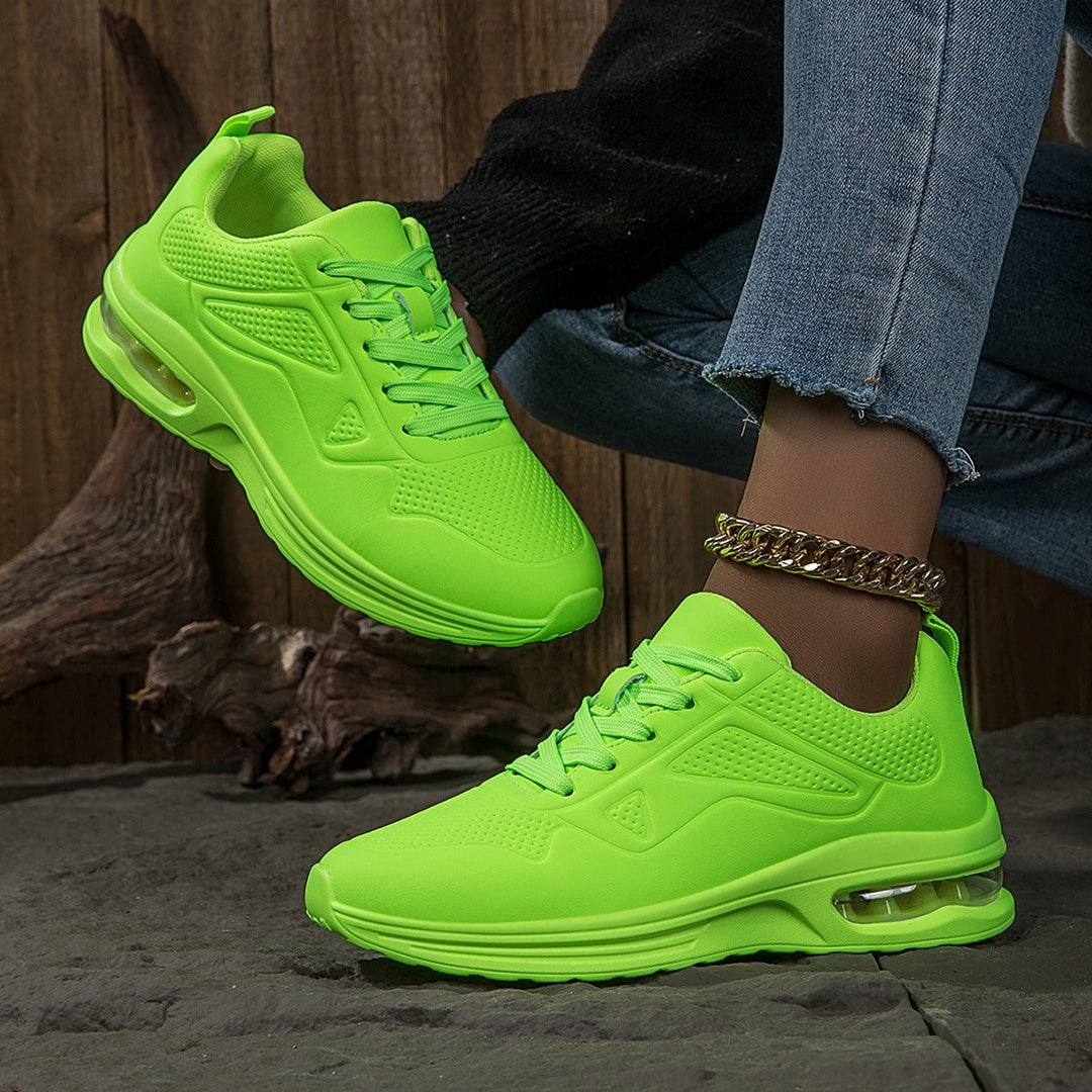 Stylische Damen-Freizeit-Sneakers, orthopädisch & bequem, mit Air Cushion für warme Füße im Herbst/Winter.