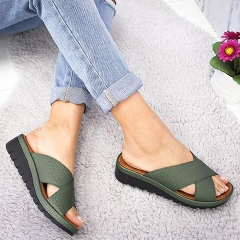 Elegante Nova Damensandalen, bequem und stilvoll. Perfekte Sommersandalen für jeden Tag, Freizeit und Strand.