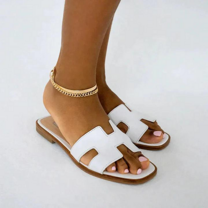 Modische TrendySoft Sandalen: Bequeme Damen Slipper, perfekt für sommerliche Eleganz und Alltag.